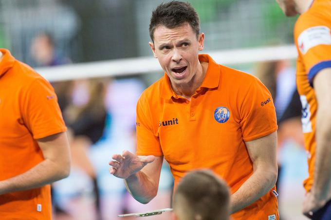 "V sezoni sem zadovoljen s pristopom vseh igralcev, rezultatsko pa bi lahko bilo bolje in bi moralo biti," pravi Pleško. | Foto: Žiga Zupan/Sportida