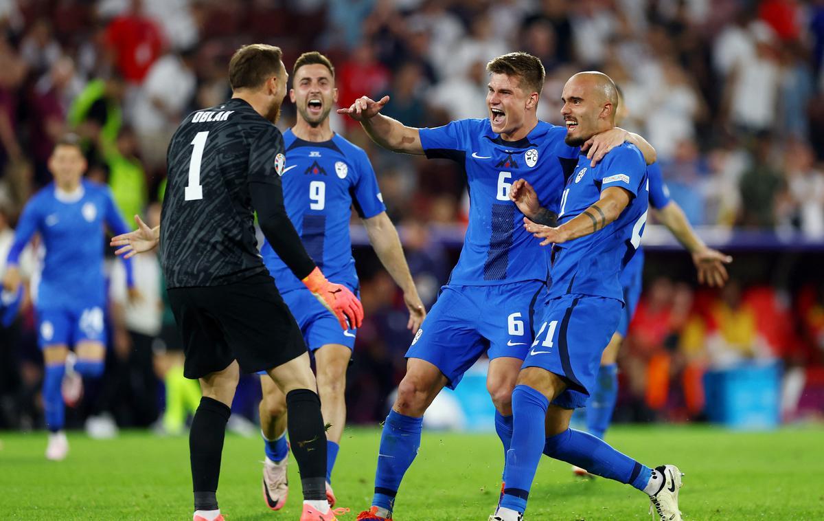 Euro 2024 Köln Slovenija Anglija remi | Slovenska nogometna reprezentanca je v letu 2024 ustvarila kar nekaj nepozabnih dosežkov. | Foto Reuters