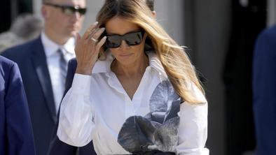 Melania Trump na soočenju kandidatov prekršila ameriško tradicijo