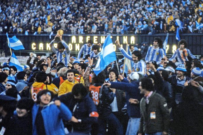 Argentina SP 1978 | Argentina je prvič postala svetovni prvak leta 1978. S tem je postala tretja južnoameriška reprezentanca, ki je stopila na vrh. | Foto Guliverimage