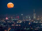 Leking, Kitajska, superluna