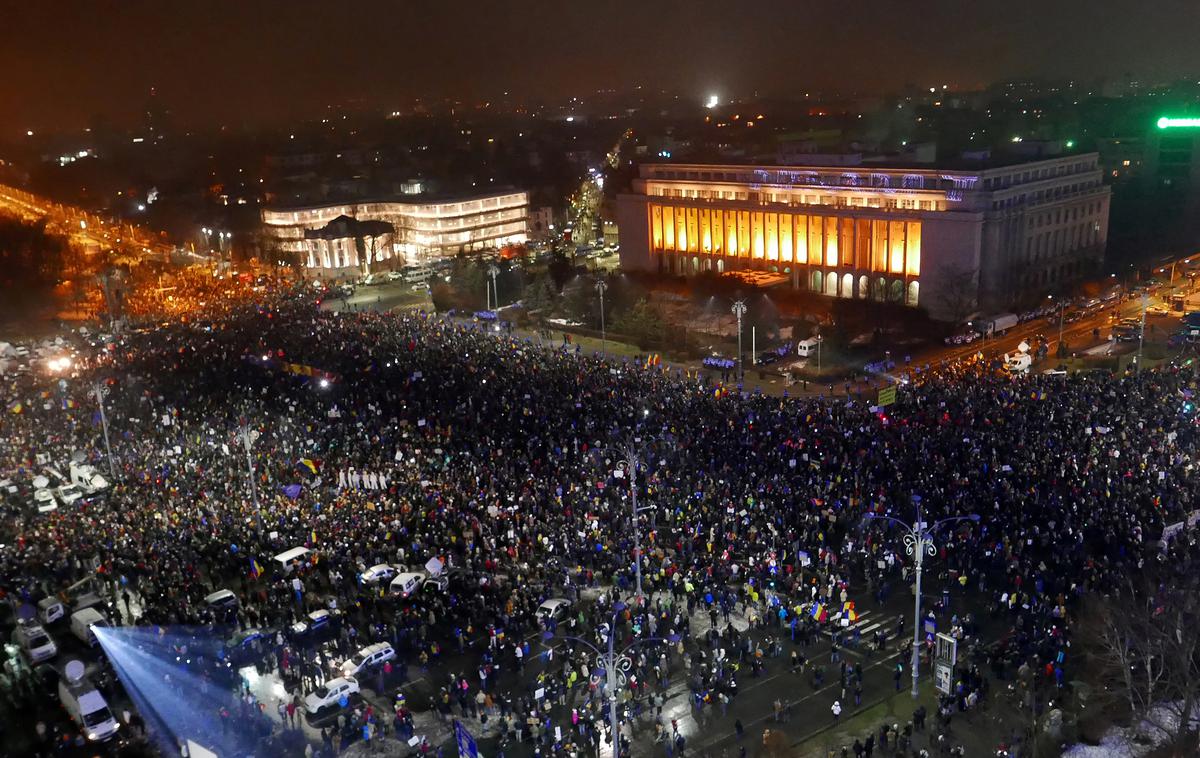 Romunija, protesti | Foto Reuters