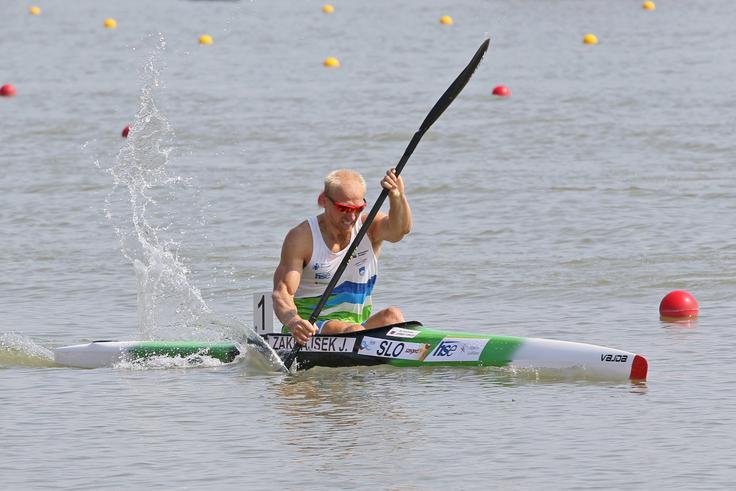 Tudi Jošt Zakrajšek se je sposoben prebiti do medalje. | Foto: Nina Jelenc
