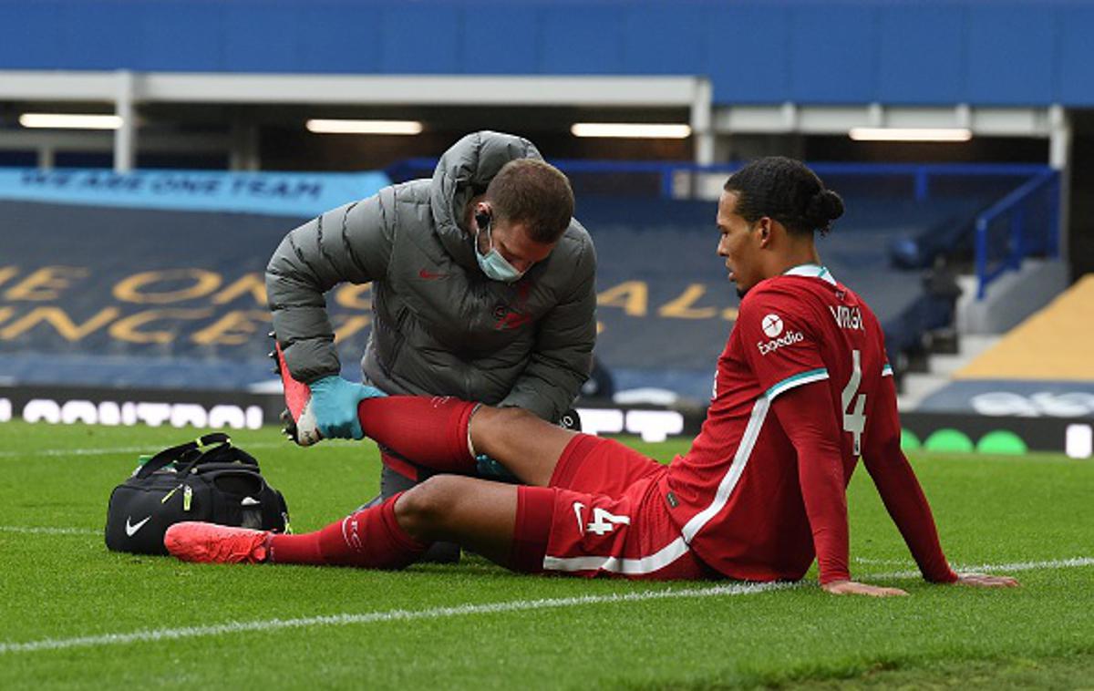 Virgil van Dijk |  Virgil van Dijk se je zaradi okrevanja po poškodbi odpovedal nastopu na letošnjem evropskem prvenstvu.  | Foto Getty Images