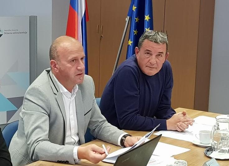 Predsednik Peter Golob in tajnik (direktor) Dušan Vučko | Foto: 