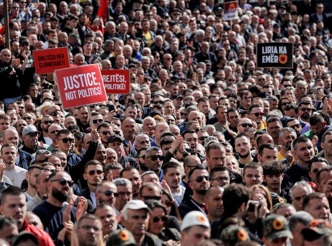 Kosovo, protest | Foto: Reuters