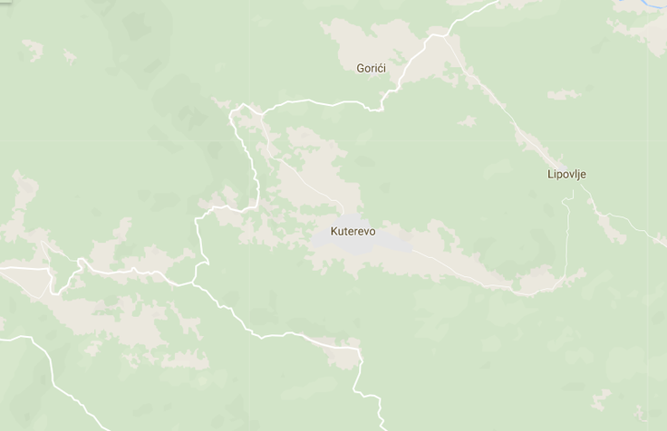 Kuterevo je vas, kjer se govori ali pa se je govorilo slovensko narečje. Vaščani se menda sramujejo svoje domače govorice, kar je verjetno razlog, da na medmrežju ni videoposnetka ali besedila v njihovi govorici oz. ga je težko najti.  | Foto: Google Zemljevidi