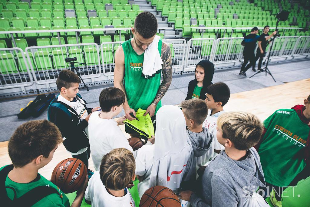 Cedevita Olimpija trening