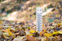 Letošnji november drugi najtoplejši do zdaj