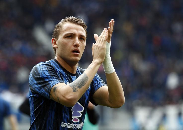 Italijanski reprezentant Mateo Retegui (Atalanta) je za nov, že 23. zadetek v tej sezoni, na dvoboju proti Bologni potreboval le tri minute. | Foto: Reuters