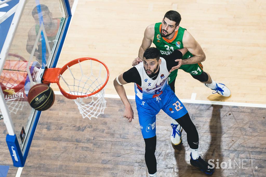 Liga ABA, četrtfinale: Cedevita Olimpija - Igokea, Tivoli