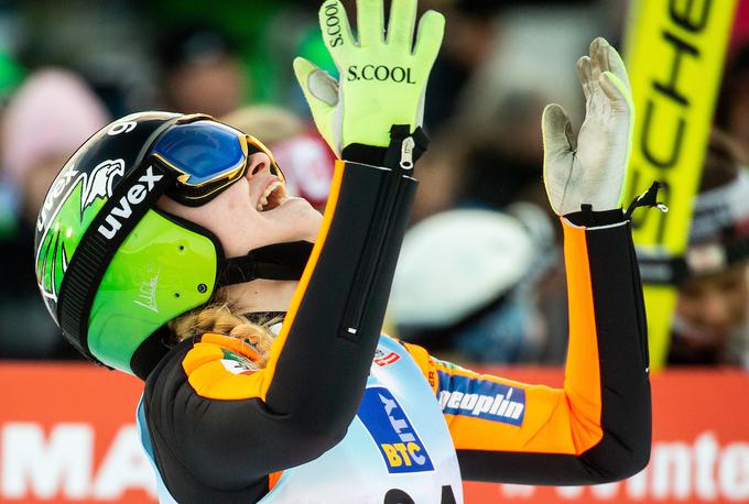 Nika Križnar je bila v zadnji sezoni na 7. mestu najboljša slovenska skakalka v svetovnem pokalu. | Foto: Matic Ritonja/Sportida