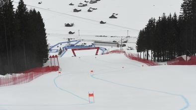 Po odpovedi smukaškega treninga v Garmischu le dva superveleslaloma