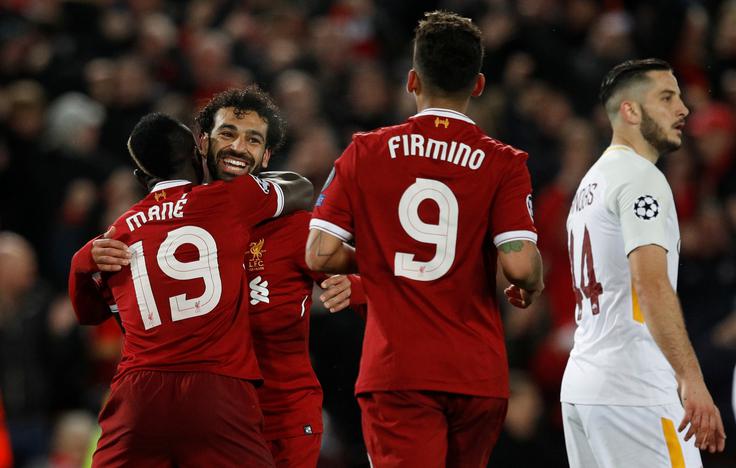 Ubijalski napad Liverpoola. | Foto: Reuters