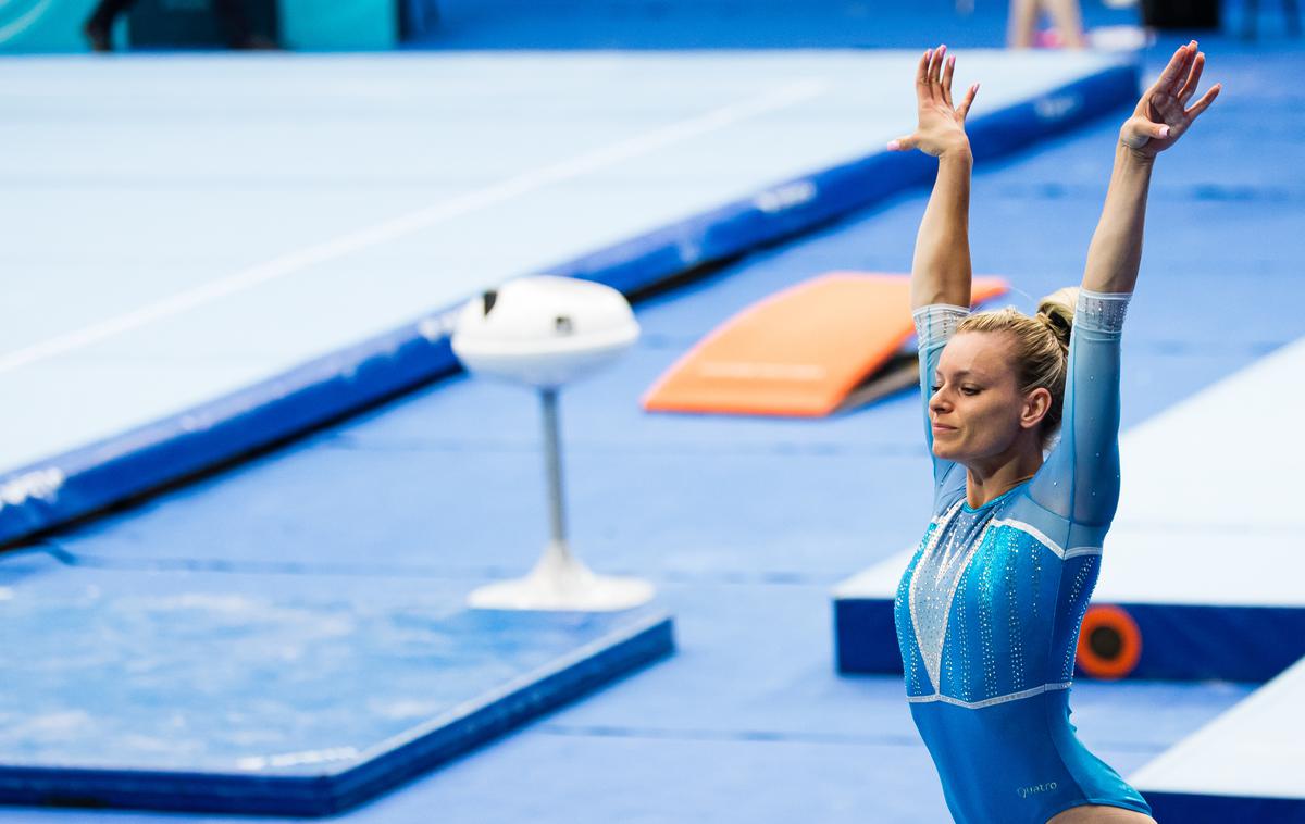 Teja Belak | Teja Belak se je v finale uvrstila s prvo oceno. | Foto Grega Valančič