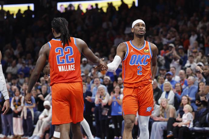 Oklahoma City Thunder, Shai Gilgeous-Alexander | Oklahoma City Thunder igrajo za 13. zmago zapored. | Foto Reuters