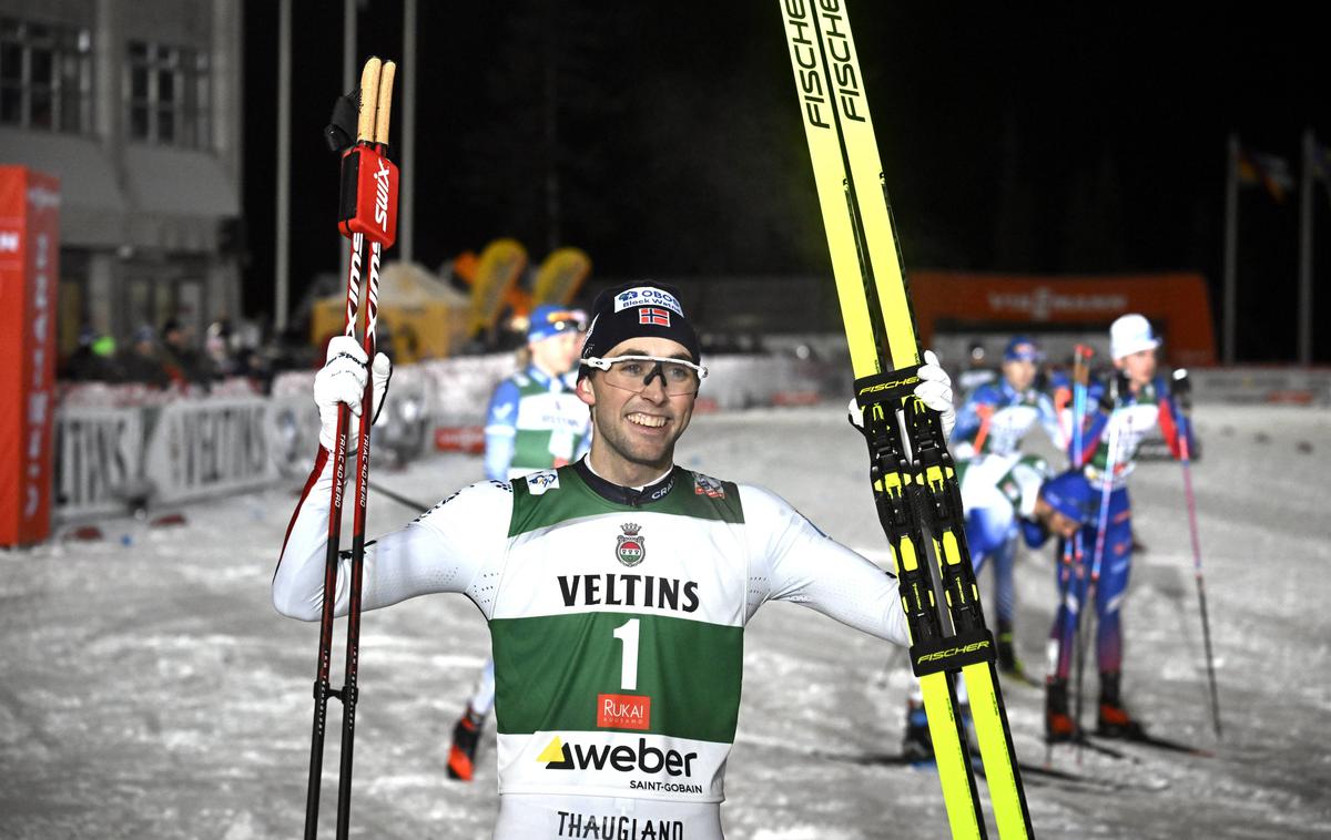 Jarl Magnus Riiber Ruka 2024 | Norvežan Jarl Magnus Riiber je z zmago začel novo sezono v nordijski kombinaciji.  | Foto Guliverimage