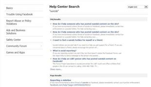Facebook proti samomorom