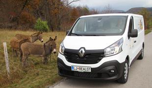 Renault trafic na slovenskih cestah z novo obliko za staro slavo
