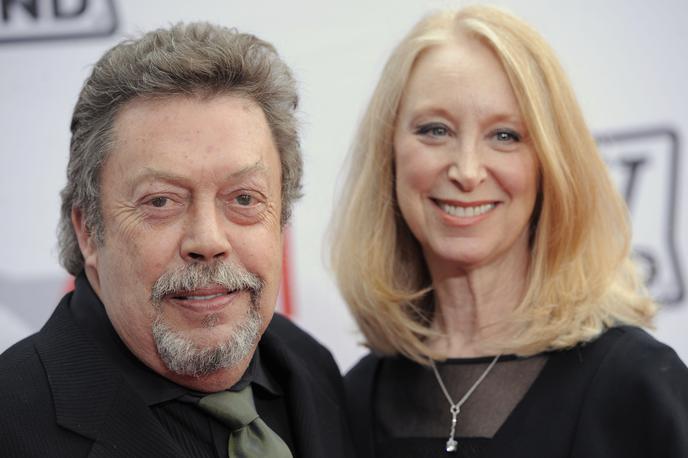 Tim Curry | Tim Curry z dolgoletno prijateljico Marcio Hurwitz leta 2011. | Foto Guliverimage