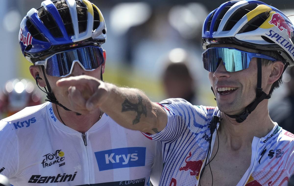 Primož Roglič Florian Lipowitz | Primož Roglič in Florian Lipowitz sta najmočnejša aduta ekipe Red Bull - BORA - hansgrohe. | Foto Guliverimage
