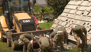 Slovenski vojaki priskočili na pomoč #video
