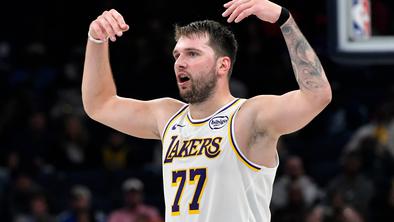 Luka Dončić je še kako vesel malce več počitka