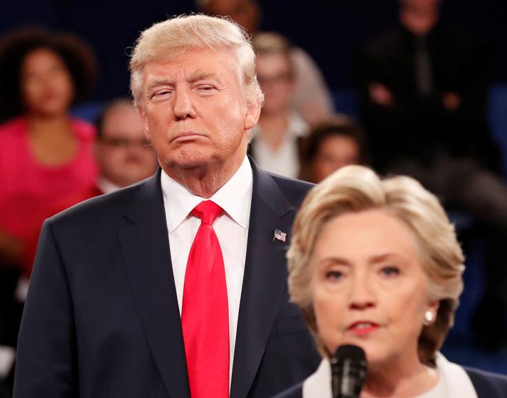 Donald Trump in Hillary Clinton | Foto: Reuters