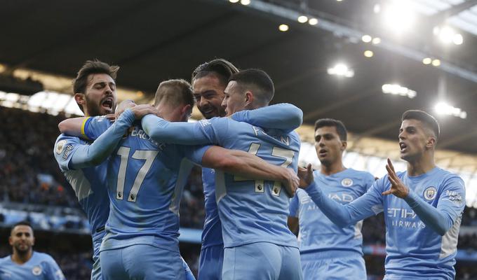 Manchester City naskakuje svoj prvi naslov evropskega prvaka. | Foto: Reuters