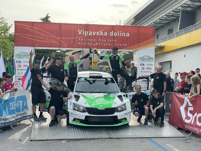 Stoti reli za Mitjo Klemenčiča in drugo mesto v slovenskem državnem prvenstvu. | Foto: Gregor Pavšič