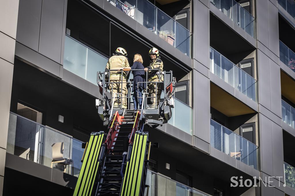 Gasilska vaja CZR Domžale, MGC Bistrica.