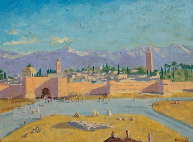 Winston Churchill Koutoubia | Foto: Christie's