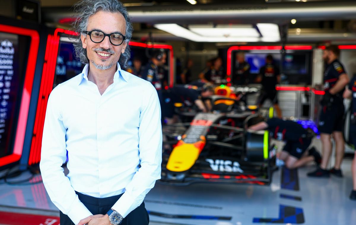 Laurent Mekies Red Bull Racing | Laurent Mekies je nedavno postal novi vodja Red Bullove ekipe formule 1. Odgovorna naloga v ekipi, ki je padla v krizo. | Foto Red Bull Content Pool
