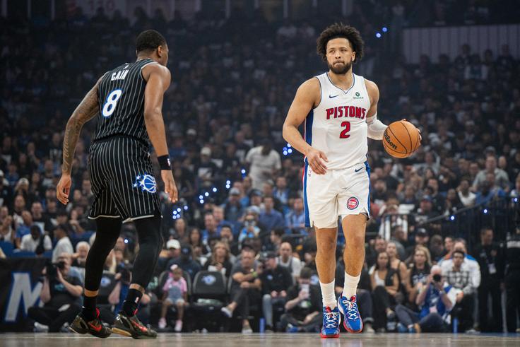 Cade Cunningham je dosegel 32 točk. | Foto: Reuters