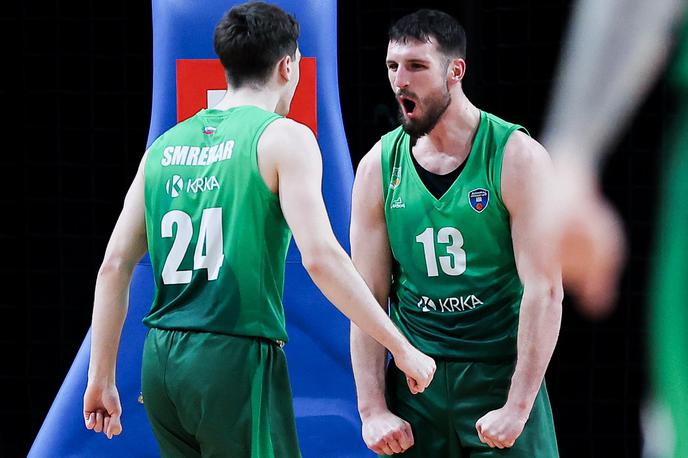 KK Krka, Lovro Urbiha | Novomeščani so visoko premagali Hopse. | Foto Filip Barbalić