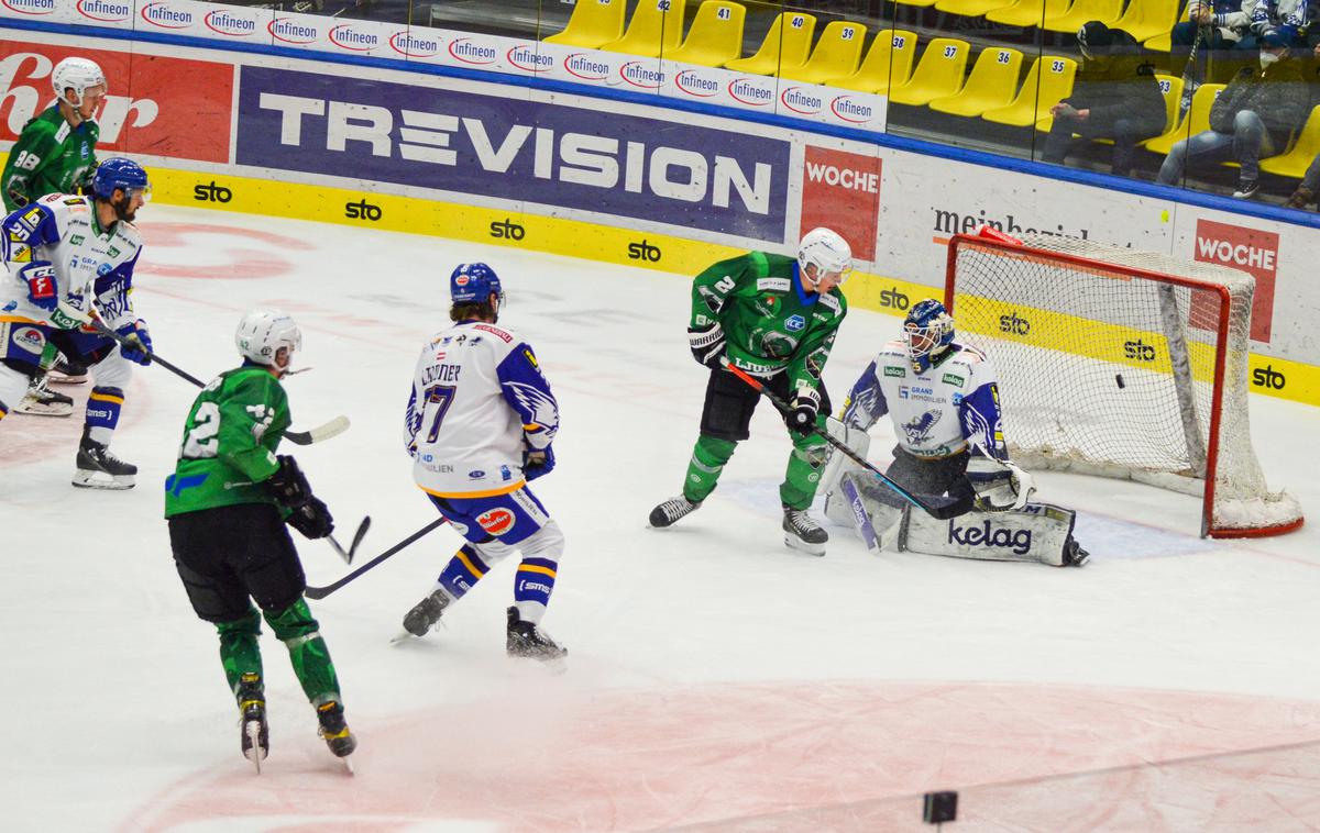 VSV Beljak : HK Olimpija | Olimpija je na gostovanju pri Beljaku zmagala s 4:3 in končala niz porazov. | Foto VSV/Petutschnig