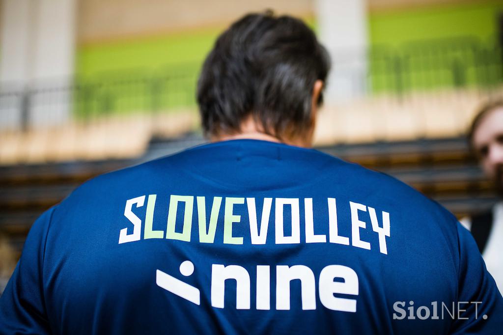 Odbojka, trening slovenske reprezentance z novim selektorjem