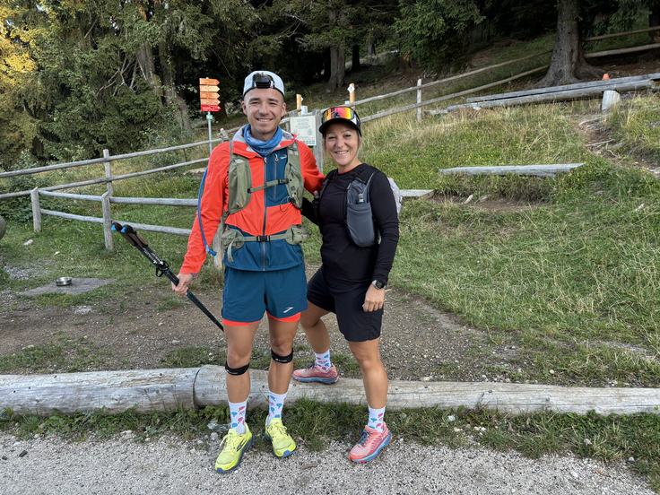 Prvi kilometri v družbi | Foto: Žiga Papež