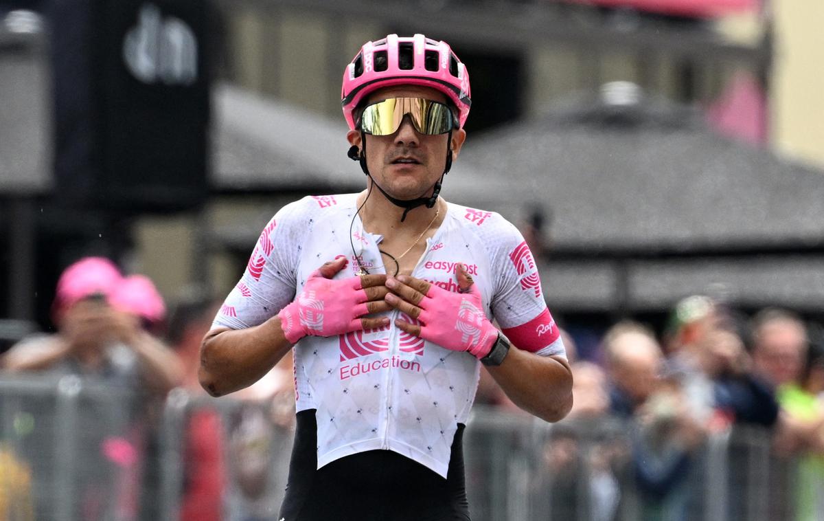 Richard Carapaz, Giro 2025 | Richard Carapaz je zmagovalec 11. etape letošnjega Gira. | Foto Reuters