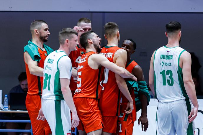 Cedevita Olimpija | Miha Cerkvenik je zadel trojko za zmago. | Foto Aleš Fevžer