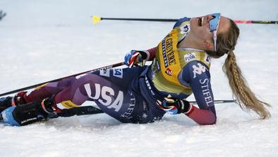 Jessie Diggins potrdila veliki kristalni globus, Amundsen ga je dvignil v moški konkurenci