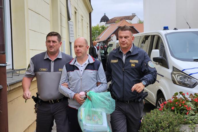 Kristjan Slodnjak | Proti Kristijanu Slodnjaku, ki ga obtožujejo pomoči pri umoru Andreja Kirbiša, so pričali sorodniki žrtve. | Foto STA