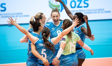 Slovenke do tretje zmage v zlati ligi, naturalizirana Gambijka uspešno prestala krst