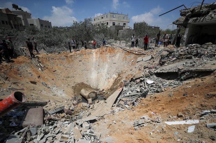 Gaza | Izrael nadaljuje napade na Gazo. | Foto Reuters