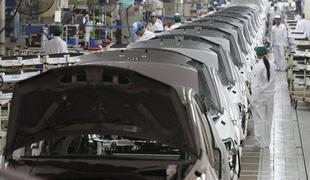 Japonska avtomobilska industrija znova dela na "visokih obratih"