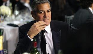 Preglasni Clooney neznancem plačal večerjo