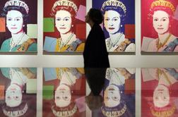 V britanski kraljevi zbirki portreti Elizabete II Andyja Warhola