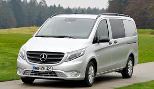 Mercedes-benz vito – pogonska pestrost in majhna poraba za mobilnost slovenskega podjetništva