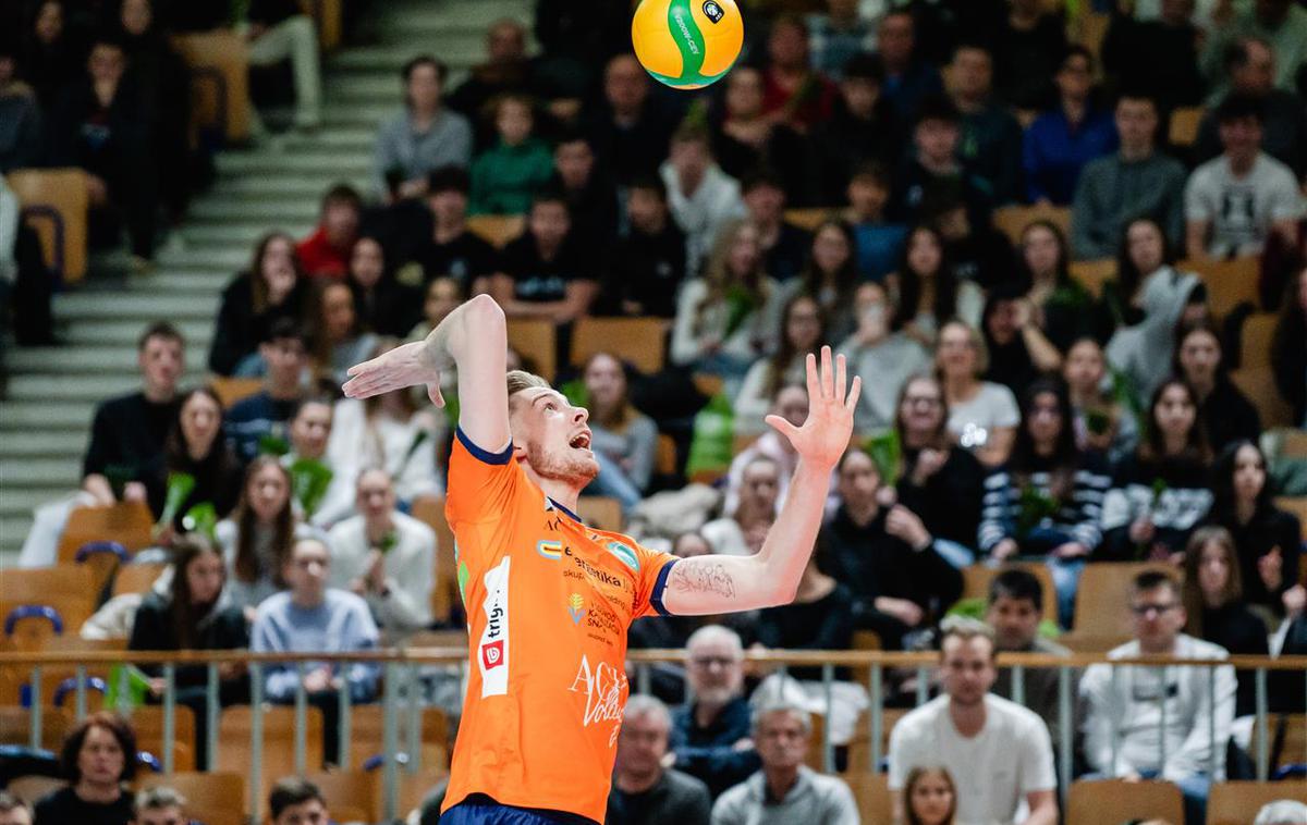 ACH Volley Ljubljana : BERLIN Recycling Volleys | Panvita Pomgrad je s 3:0 premagala Fužinarja. | Foto CEV