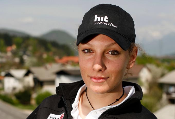 Ilka Štuhec je nase opozorila že pred slabim desetletjem - kot mladinska svetovna prvakinja v slalomu in smuku. | Foto: Sportida